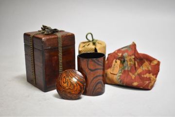 【英】B605 時代 金林寺茶器 日本美術 茶道具 茶入 骨董品 美術品 古美術 時代品 sy