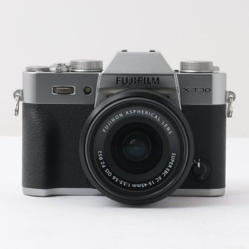 1円～ FUJIFILM フジフィルム ミラーレス一眼カメラ X-T30　/　SUPER EBC XC 15-45mm 3.5-5.6 OIS PZ　【簡易動作確認品】