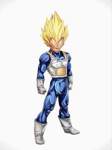 SMSP ベジータ 二次元彩色 リペイント ドラゴンボール フィギュア