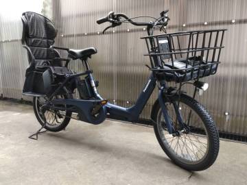13468-013★Panasonic ギュット・アニーズ・DX 電動アシスト自転車 20インチ BE-ELMA032-V2 マットネイビー+専用充電器 通電確認済★