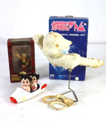 【ト足】 鉄腕アトム 人形 まとめ ソフビモデルキット ホライゾンジャパン トミー コレクターズフィギュアワールド 他 CA603CHH03
