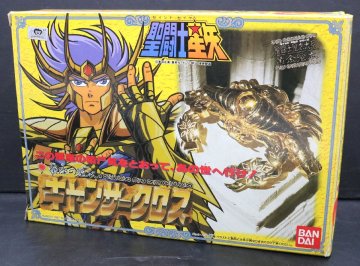 【ト足】バンダイ BANDAI 聖闘士星矢 聖闘士聖衣大系 黄金聖衣 蟹座の聖衣 キャンサークロス フィギュア 箱付き レトロ CD556CMM72
