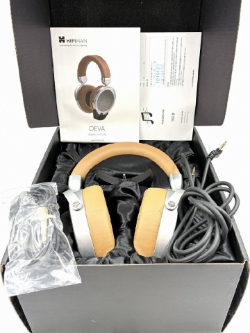 【え沖】HIFIMAN DEVA オーバーイヤーヘッドフォン ヘッドホン 有線 Bluetooth対応 平面駆動 元箱付き 動作確認済み MK206MRR13