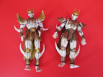 仮面ライダークウガ　 真骨彫　ン・ダグバ・ゼバ　アクション　フィギュア　ソフビ ？　怪人　約15㎝　まとめて　現状品（中KUK10