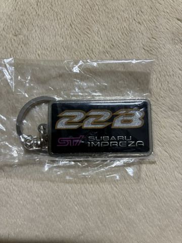 SUBARU スポーツカーエンブレムメタルキーホルダーコレクション　22B STi VERSION 
