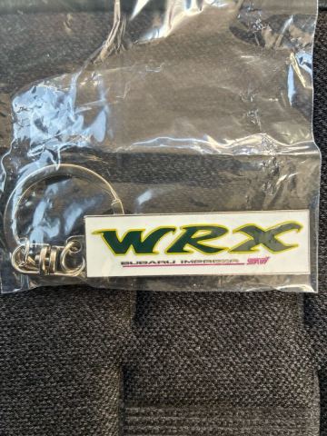 SUBARU スポーツカーエンブレム メタルキーホルダーコレクション IMPREZA WRX GDA/GGA 
