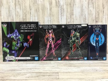 065C エヴァンゲリオン一番くじフィギュア まとめ ラストワン初号機 A賞改8号機&gamma; B賞新2号機&alpha; A賞Mark.06 【ジャンク・同梱不可】