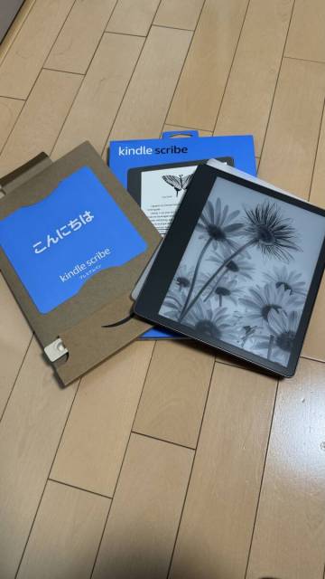 【極美品】Kindle Scribe キンドル スクライブ (64GB) 10.2インチディスプレイ ペン付き (2022年発売)純正ケース付き