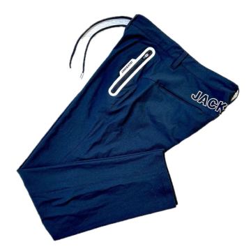 ★美品★Jack Bunny!! by PEARLY GATES ジャックバニー / W86-90㎝ / ロゴデザイン イージーパンツ / サイズ６