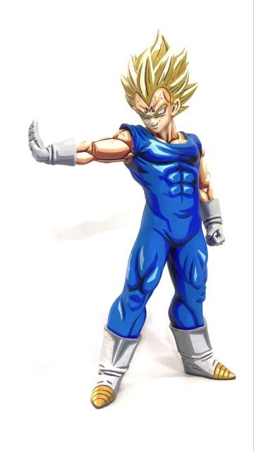ドラゴンボール　魔人ベジータ　フィギュア　Grandista 二次元　2次元　2D リペイント