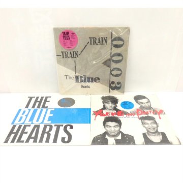 1円【ジャンク】THE Blue Hearts レコード 3枚セット/77