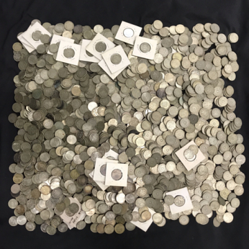 1円 100円銀貨 東京オリンピック 1964年 / 鳳凰 / 稲穂 百円硬貨 古銭 まとめ 総重量約9.98kg