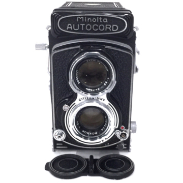 1円 Minolta AUTOCORD ROKKOR F3.5 75mm 二眼レフカメラ フィルムカメラ ジャンク ミノルタ C281132