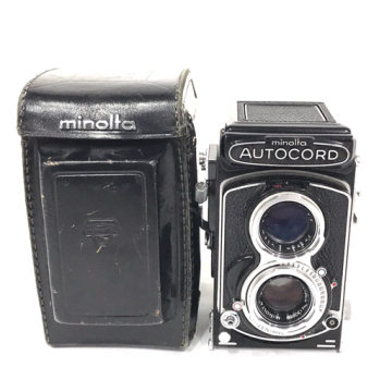 MINOLTACORD AUTOCORD ROKKOR F3.5 75mm 二眼レフフィルムカメラ 動作確認済み ミノルタ オートコード