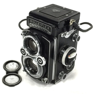 Rolleiflex ローライフレックス Planar 75 3.5 二眼レフ フィルムカメラ 動作確認済み 光学機器