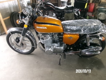 ホンダ　CB750K2　逆車　セミレストア車　車検取りたて