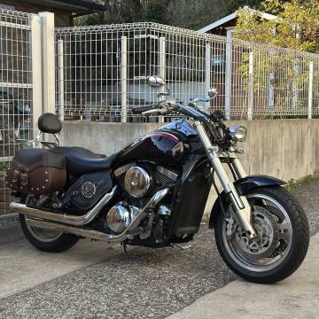 【動画あり】綺麗 H16年 カワサキ バルカン1500ミーンストリーク ETC付き 横浜～全国配送可能！ 検）バルカン1500 ドラッグスター vmax