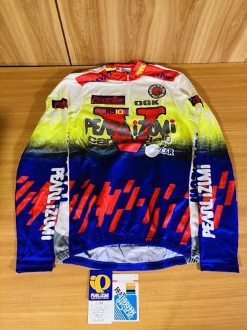 【W13】未使用 PEARL iZUMi CANNONDALE パールイズミ&times;キャノンデール 長袖 サイクリングジャージ/XLサイズ デッドストック 裏起毛