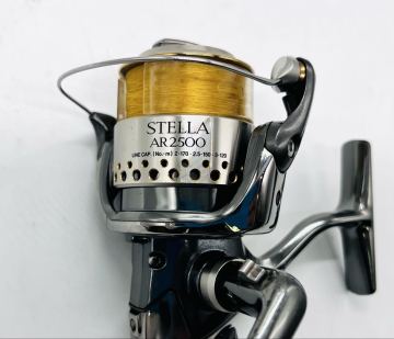 SHIMANO SC80E STELLA AR2500 SUPER SLOW OSCILLATING SYSTEM リール 海 川 中古品