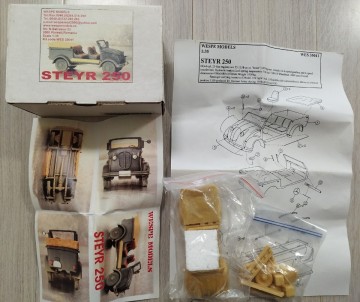 WESPE MODEL1/35 ドイツ軍STEYR/ステイヤー 250 乗用車