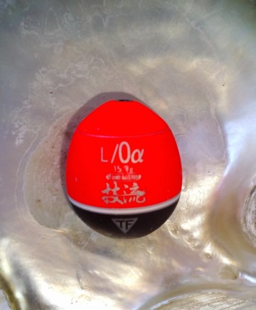 　　 ★★ 釣研 ウキ　◆◇◆ 　フロートマスター技流 L【0&alpha;・15.9ｇ】　スカーレット (フカセ釣り ウキ 磯釣り)