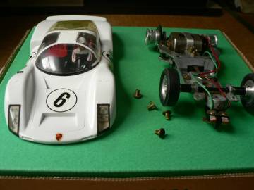 1/24「 昭和のスロットカー」タミヤポルシェカレラ６