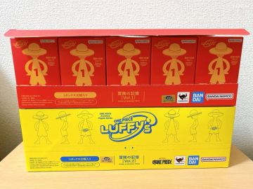 LUFFY&rsquo;s 冒険の記憶 Vol.1Vol.2セット ONEPIECE ルフィズ フィギュア ワンピース