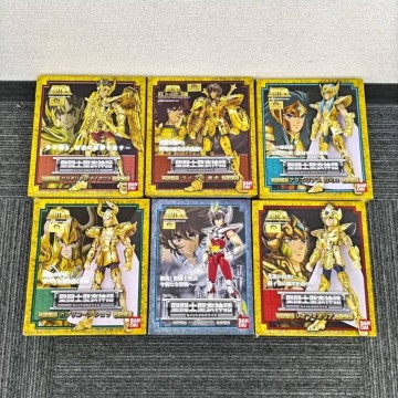 Z608-H32-1254 【未開封品】 聖闘士星矢 聖闘士聖衣神話 セイントクロスマイス(星矢 童虎 シュラ カミュ 他) フィギュア 6点セット IH