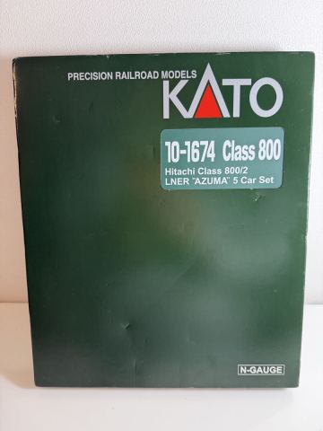 現状品1円〜 KATO 10-1674 英国鉄道 Hitachi Class 800/2 LNER Azuma 5両セット 日立製 特急車両 Nゲージ カトー 鉄道模型 新幹線 トレイン