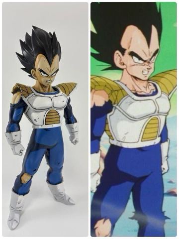 ドラゴンボールvsオムニバスクロス　D賞 ベジータ　ドラゴンボールフィギュア　2次元塗装　リペイント　フィギュア　アニメ塗り　二次元