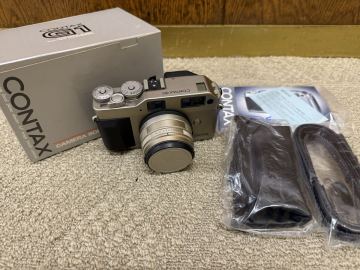 【7383.0311Y】　★　CONTAX　★　動作未確認！　コンタックス　G1　フィルムカメラ　カメラ　付属品あり　ジャンク　　