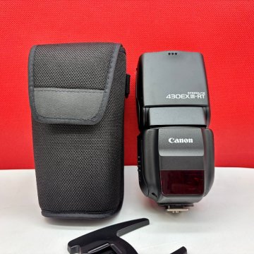 N52 Canon SPEEDLITE 430EX III-RT カメラ アクセサリー スピードライト ストロボ 動作品 1円スタート キャノン