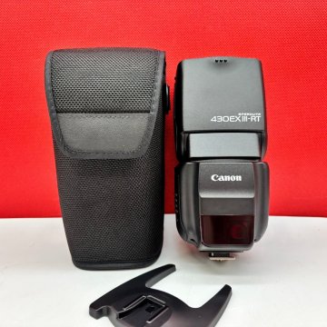 N51 Canon SPEEDLITE 430EX III-RT カメラ アクセサリー スピードライト ストロボ 動作品 1円スタート キャノン