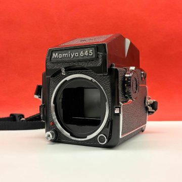 T06 防湿庫保管品 Mamiya M645 1000S PDプリズムファインダー 中判フィルムカメラ ボディ 現状品 1円スタート マミヤ