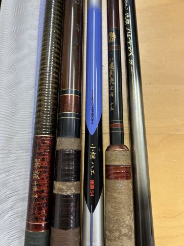 渓流竿　５本セット　ダイワ　シマノ等