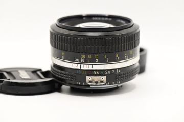 【整備済・美品】Nikon AI Nikkor 50mm f/1.4 ★動作良好・実用品★