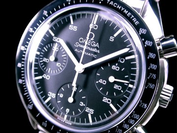 ★超美品 OMEGA &Omega; オメガ スピードマスター クロノグラフ ブラック 3510.5000 Cal.3220 自動巻 綺麗！★