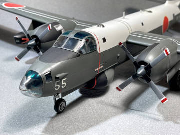 ★これはレア！そして大型機で迫力満点！ ハセガワ1/72「ロッキードP2V-7 ネプチューン&rdquo;海上自衛隊&rdquo;」完成品！★