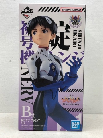085/X442★一番くじ 新世紀エヴァンゲリオン 30th Anniversary B賞 碇シンジ フィギュア 未開封品