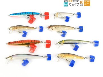 bagley&rsquo;s オールド バグリー フィンガーマレット・スモールフライ・ダブルオーセブン等 オールドルアー 真鍮等 計8点