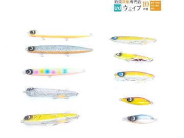 ジャンプライズ かっ飛び棒 130BR・ぶっ飛び君 95S・ポポペン 95F・テロテロ君 75F・ぶっ飛びスプーン 30g 等計10点 美品