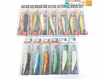 ジップベイツ インサイドミノー リッジ 90、バスデイ 九頭竜川ご当地カラー シュガーミノーボトムトゥイッチャー85ES 等 計13個