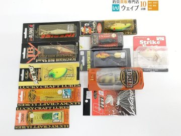 ラッキークラフト ケロル・エバーグリーン ラットアタット・エバーグリーン アイスクリームビルシャッド 等計11個新品