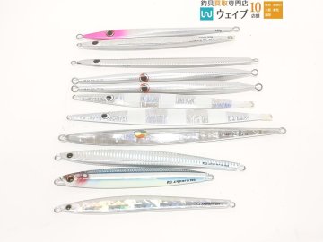 ダイワ ソルティガ KYジグ 2 200g MCワークス キラージグ V 240 等 計11点 中古 メタルジグ