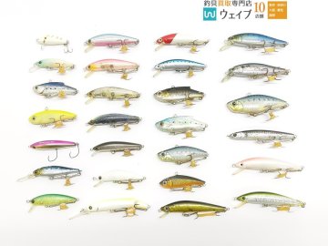 ジャクソン アスリート S5.5、ラッキークラフト Bフリーズ SP、 ヴェルトロミノー 65 DF 等 計27点セット