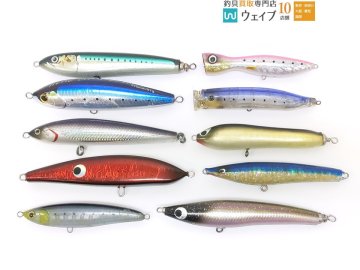 CB ONE シービーワン ロデオ 145、ダイワ ソルティガ ドラドスライダー ヒラマサチューン F、カーペンター KLL 003A 他 計10点