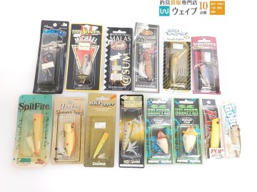 ラッキークラフト マラス・スプラッシュクラブ SCケロッパー・スミス ハトリーズ パフィートップ 等 計14個未使用