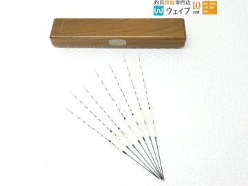 三春 へら浮子 浮き ウキ 4・5・6・7 30cm 浮子箱入り 計7本セット 美品