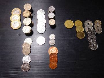 外国貨幣まとめ17.3 イギリスポンド　63デンマーククローネ