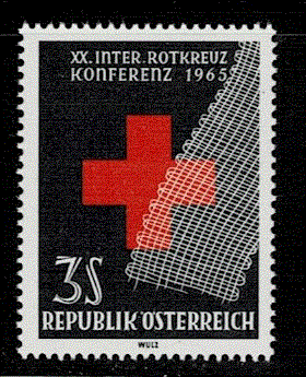 《オーストリア》1965年　第20回国際赤十字大会